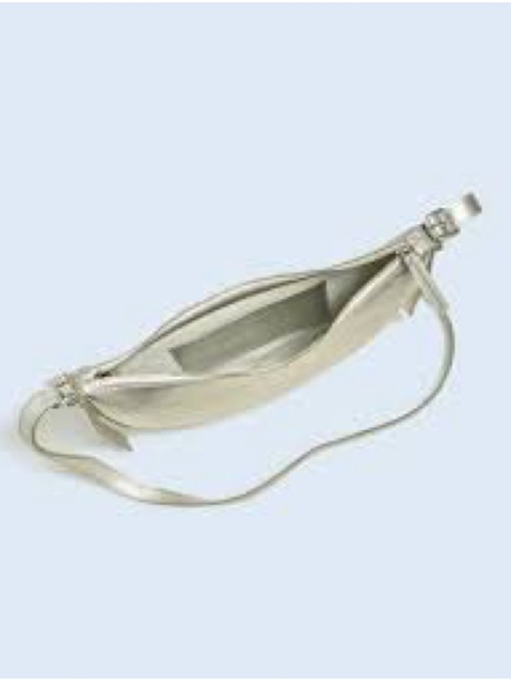 Madewell Cream Leather Crossbody Bag - Picture 2 of 8